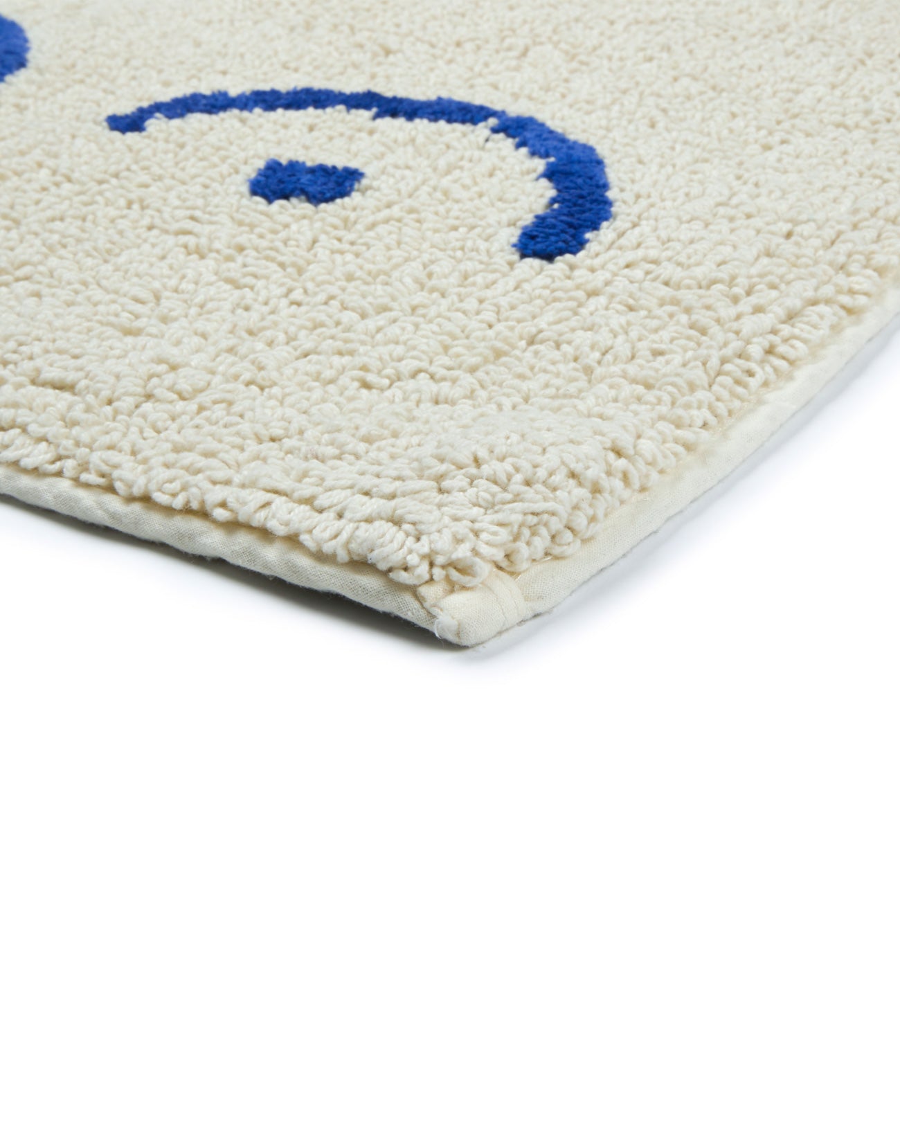 Torso Bathmat - Cream / Blue