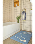 Footsie Bathmat - Blue
