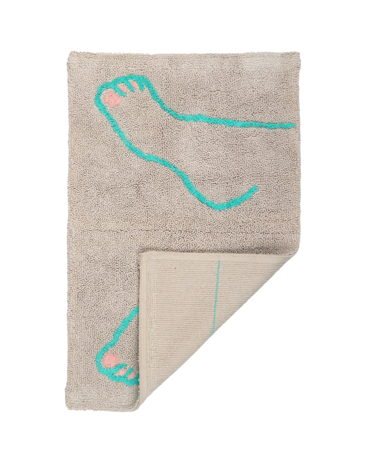 Footsie Bathmat - Grey