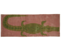 CUSTOM Bamboo Crocodile Runner - Tomato