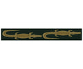 CUSTOM Bamboo Crocodile Runner - Emerald