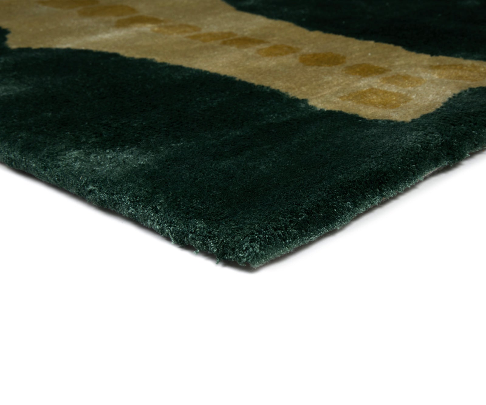 CUSTOM Bamboo Crocodile Runner - Emerald