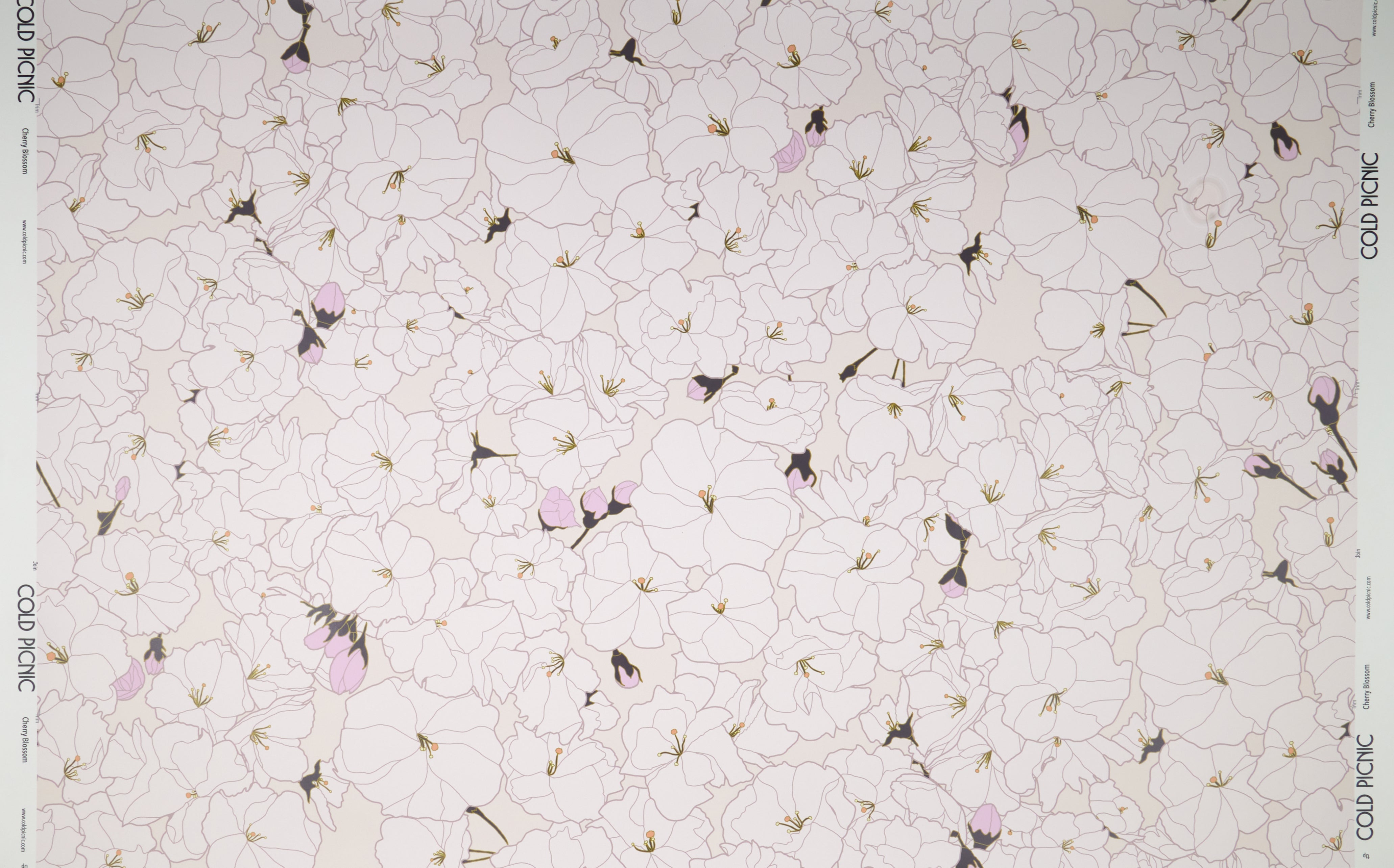 Cherry Blossom Wallpaper - 60"