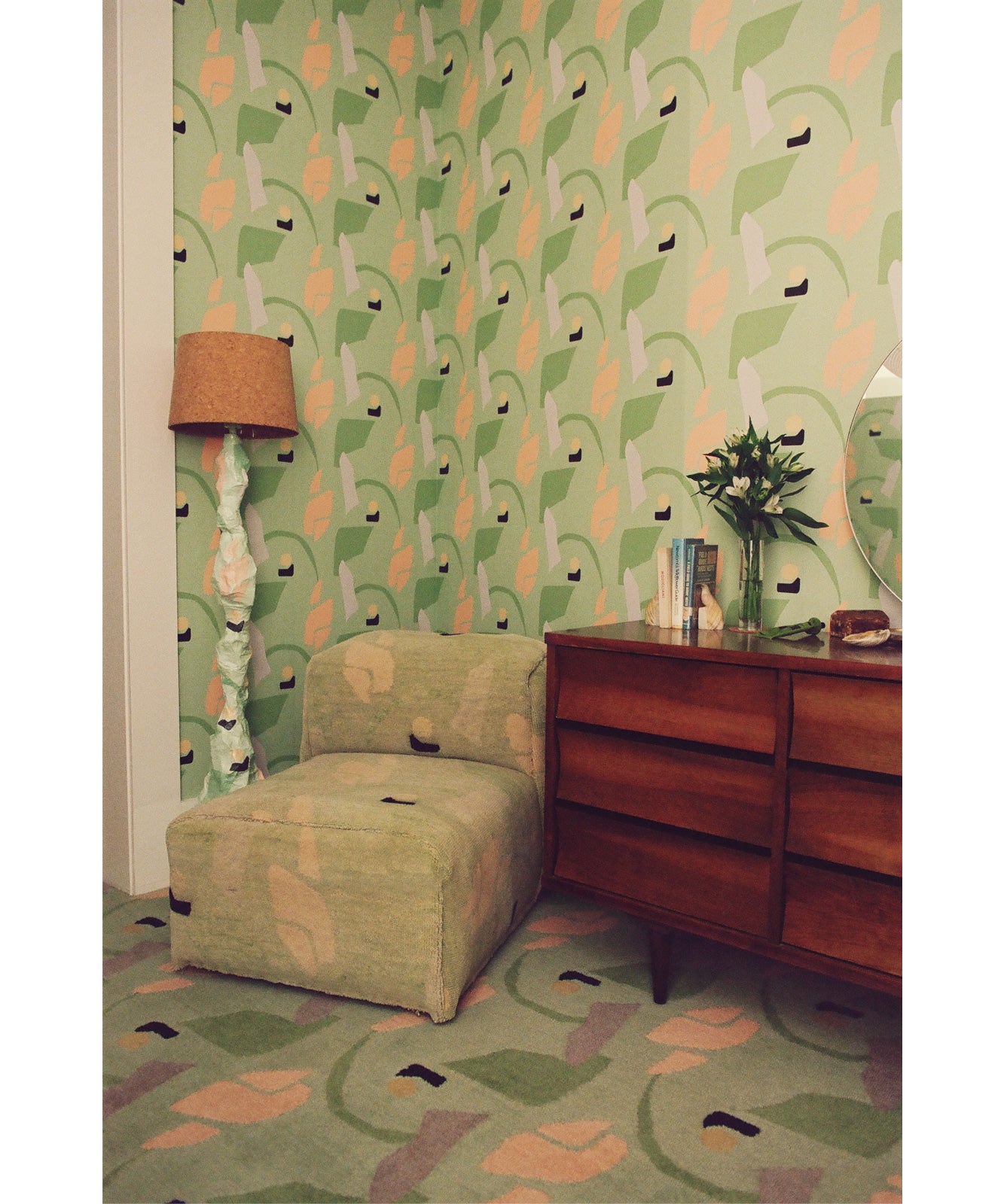 The Aviary, Early Spring Wallpaper - 30"