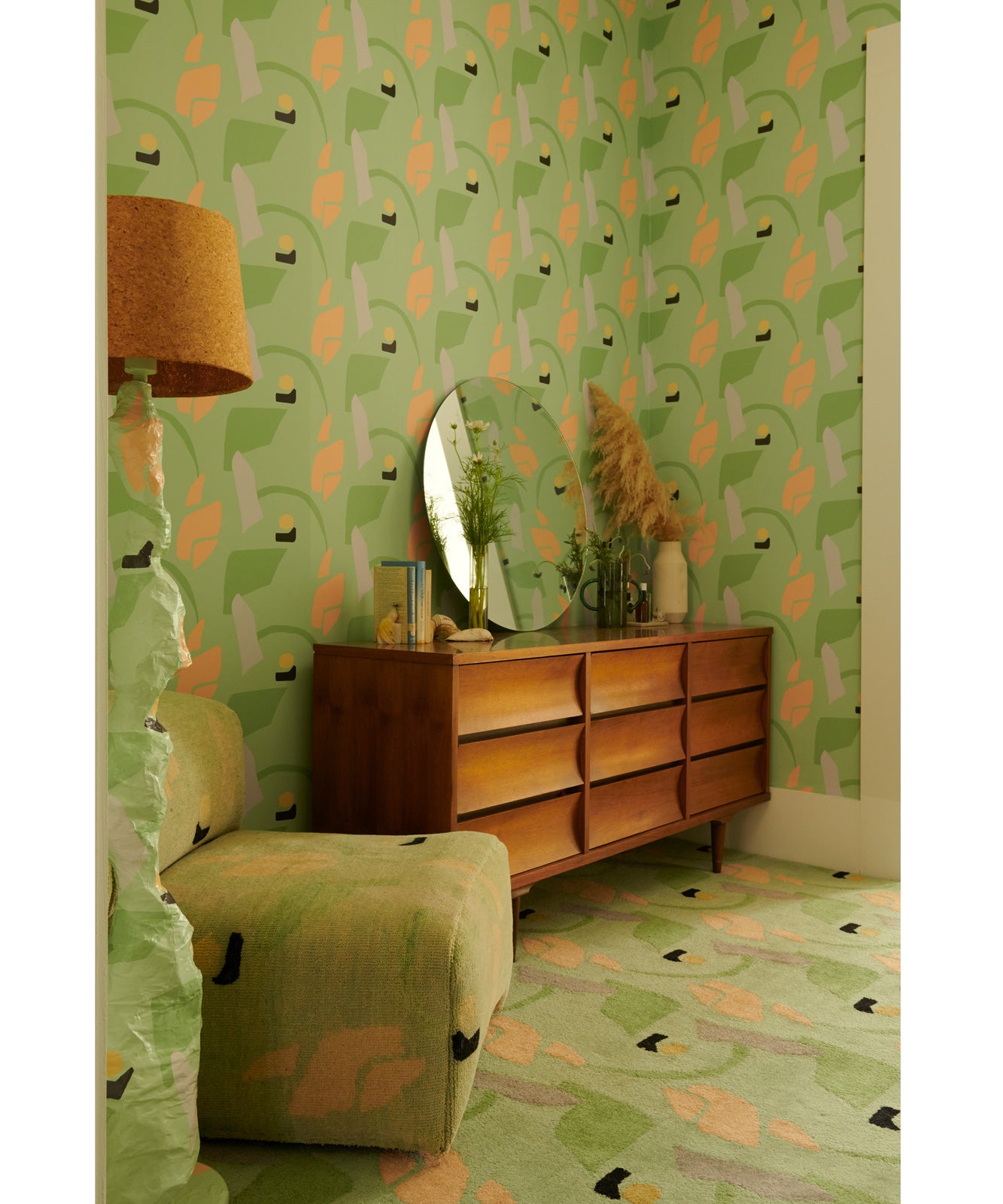 The Aviary, Early Spring Wallpaper - 30"
